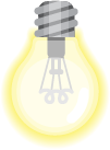 Picture of a lightbulb.